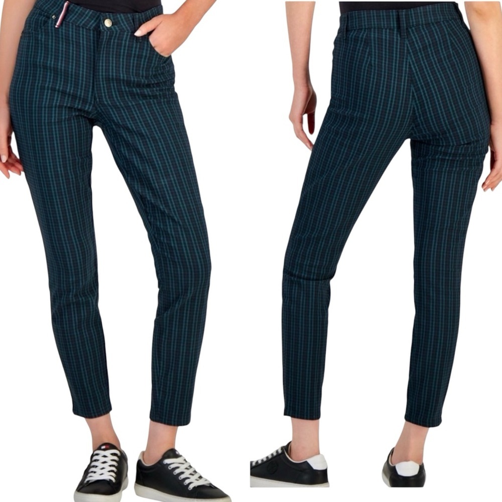 Tommy Hilfiger Blackwatch Tribeca Plaid Pants Size 4